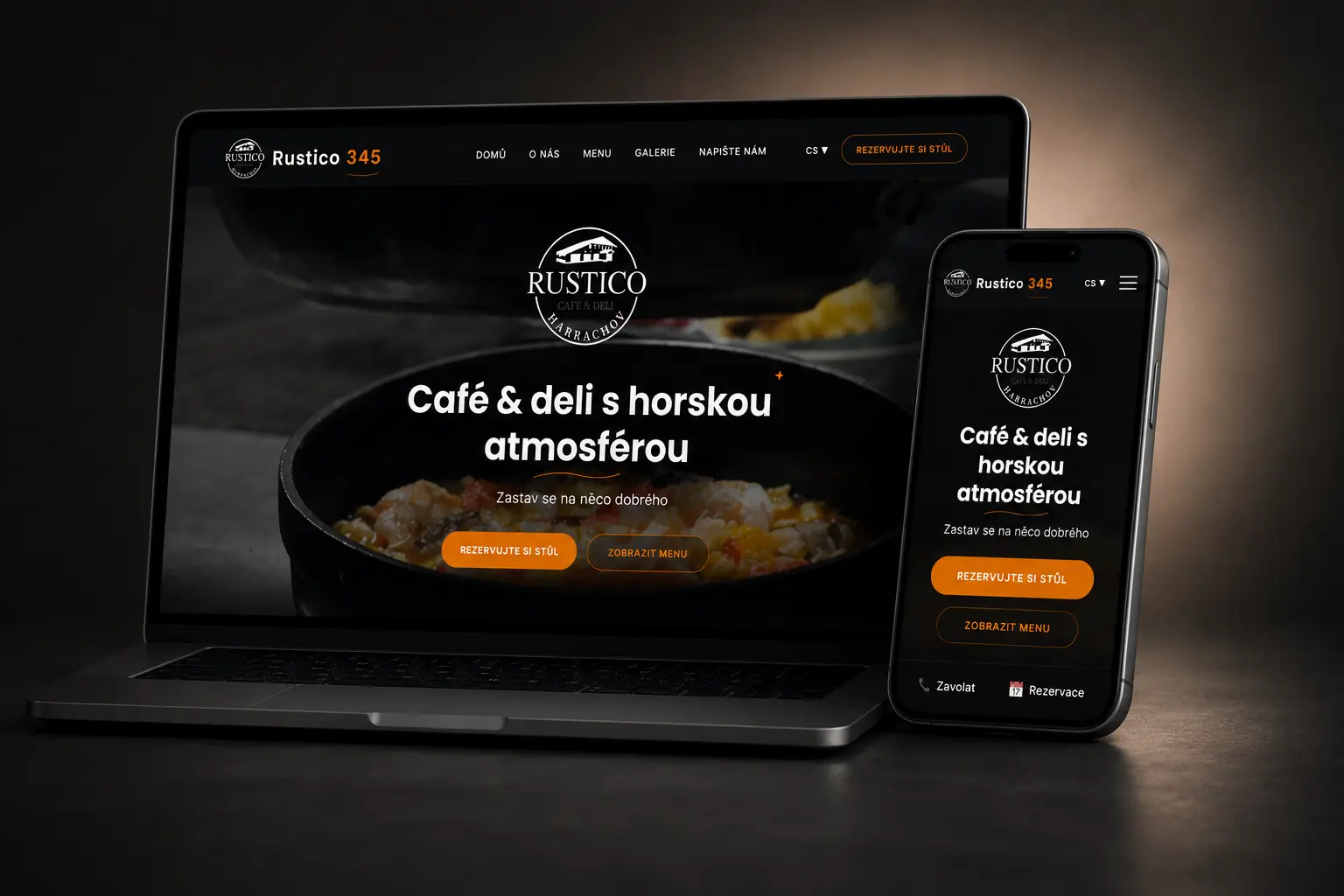 Rustico - Modern gastro web