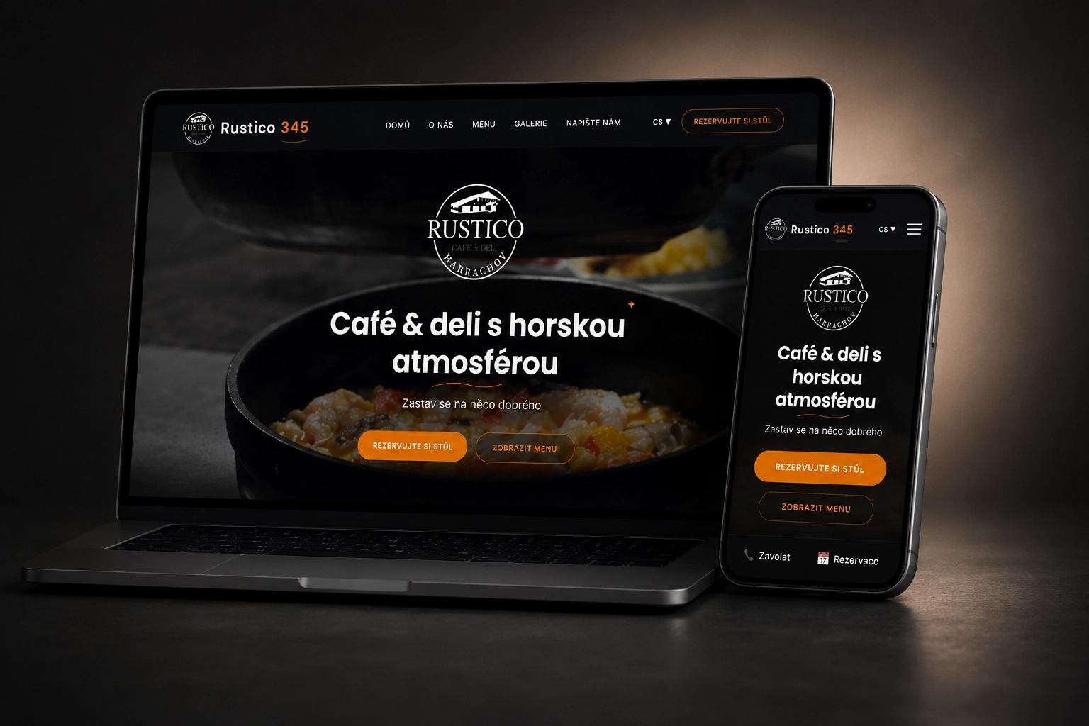 Rustico - Modern gastro web